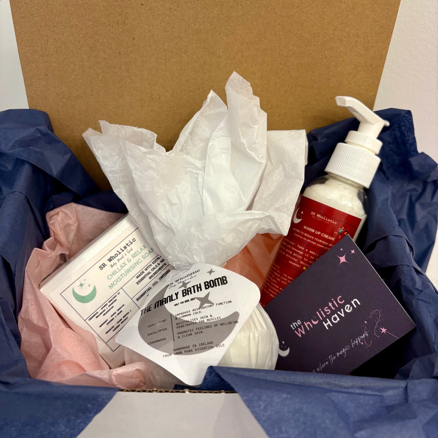 Father’s Day Gift Set – The Wind-Up & Wind-Down Box - Because even the toughest dads need a soak, a scrub, and a proper muscle rub.