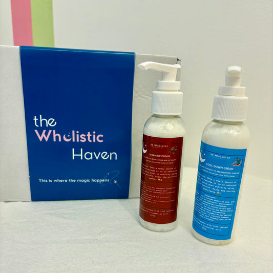 Father’s Day Gift Set – Warm Up & Cool Down Muscle Duo - Natural skincare, sports gift set. Natural handmade products with 100% essential oils.