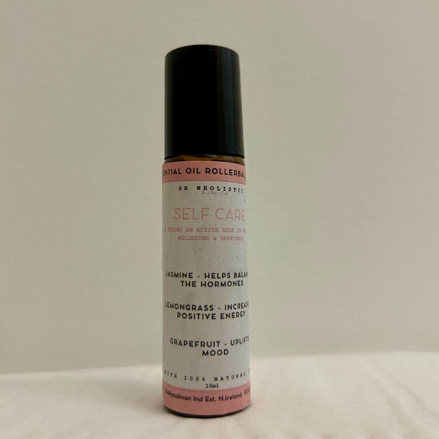 self care essential oil rollerball blend - jasmine, grapefruit & lemongrass