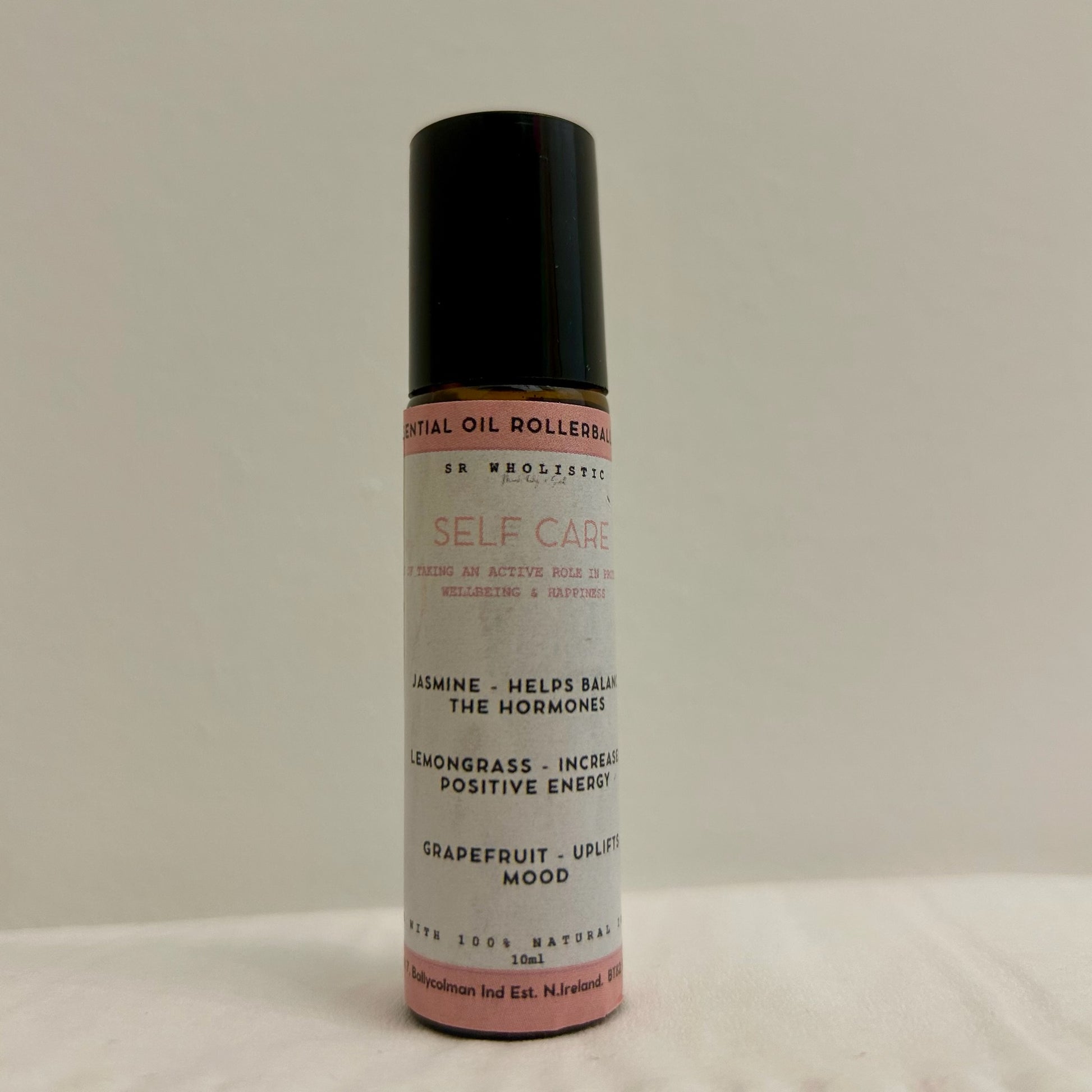 self care essential oil rollerball blend - jasmine, grapefruit & lemongrass