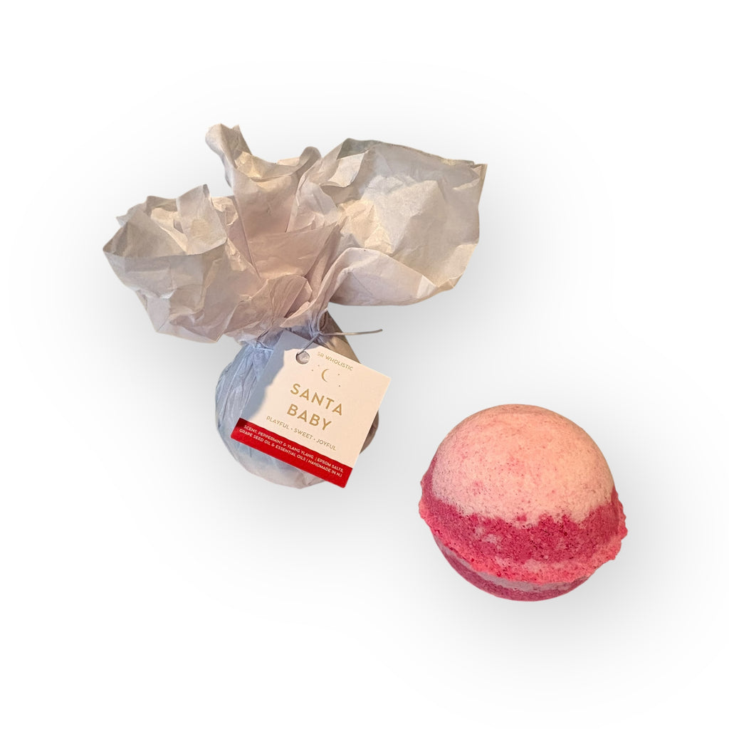 Santa Baby - Candle & Bath bomb Gift Set