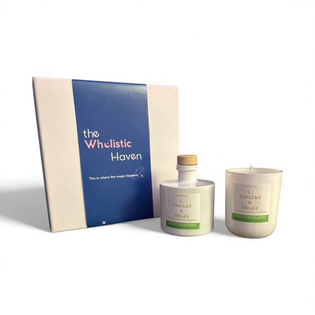 Chillax & Relax Candle & Diffuser Set