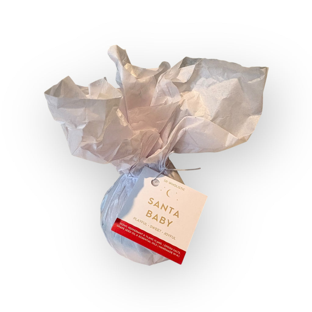 "Santa Baby" Aromatherapy Bath Bomb