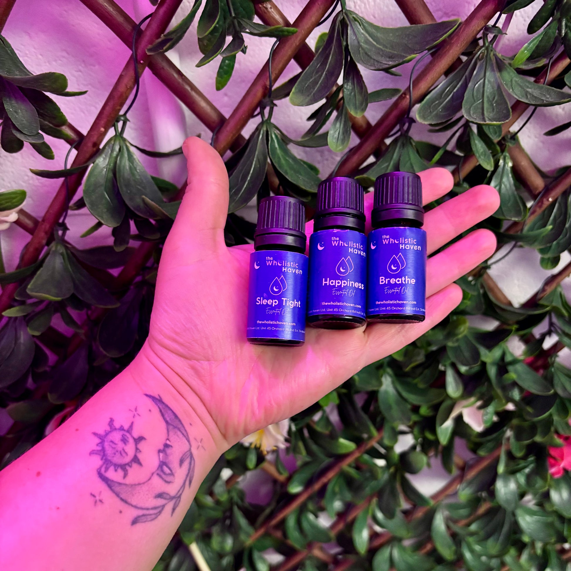 Pick any 3 essential oil blends - Wellness in every drop. Customised by you, blended by us.