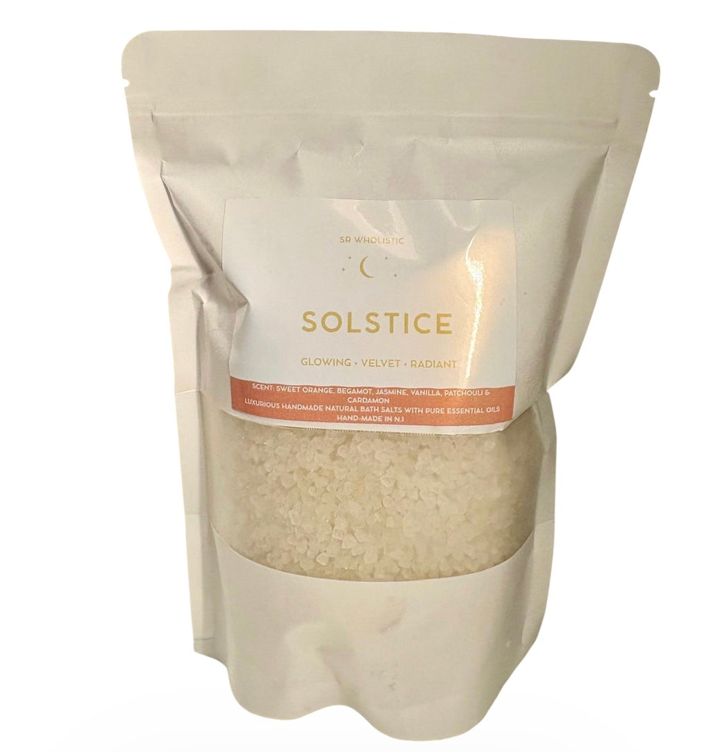 "Solstice" Aromatherapy Bath Salts