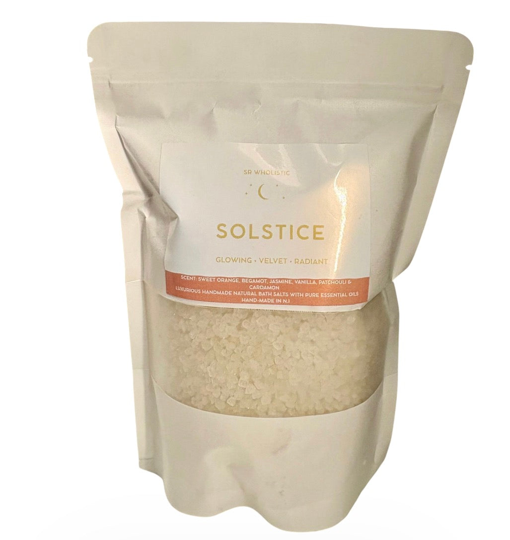"Solstice" Aromatherapy Bath Salts