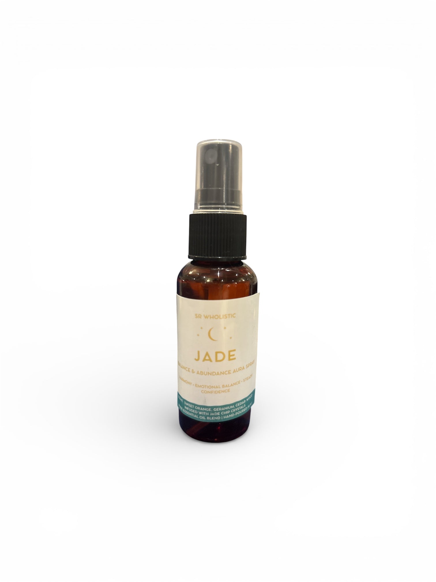 Jade Aura Spray 50ml | Sweet Orange, Geranium & Cedarwood Crystal Mist