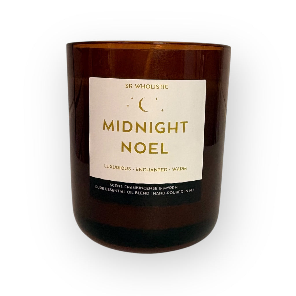 "Midnight Noel" Aromatherapy Soy Wax Candle