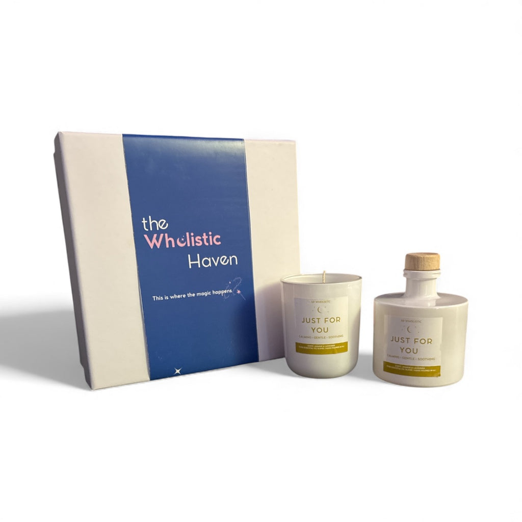 JUST FOR YOU CANDLE & REED DIFFUSER SET