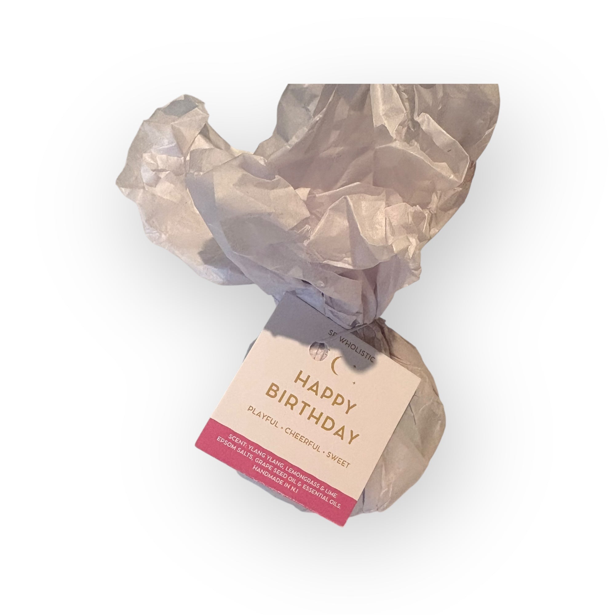 "Happy Birthday" Aromatherapy Bath Bomb