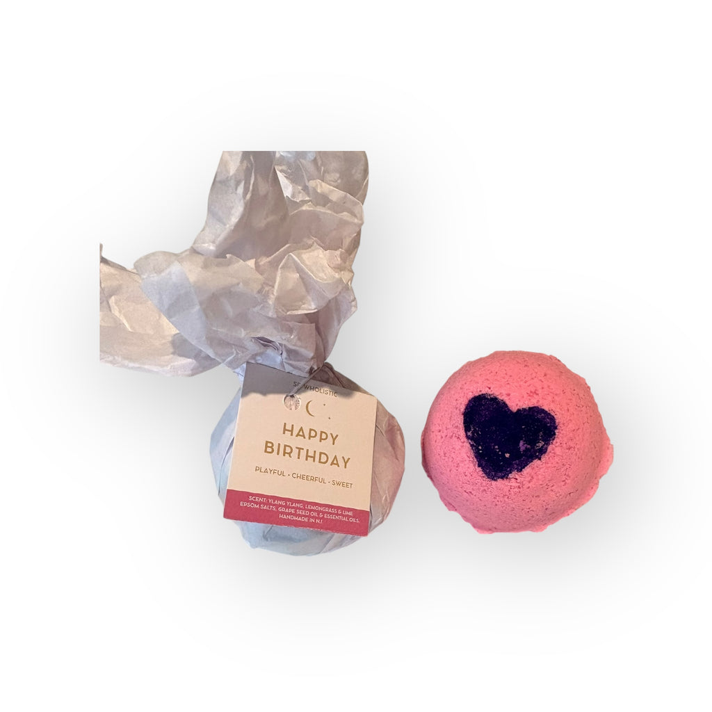 "Happy Birthday" Aromatherapy Bath Bomb
