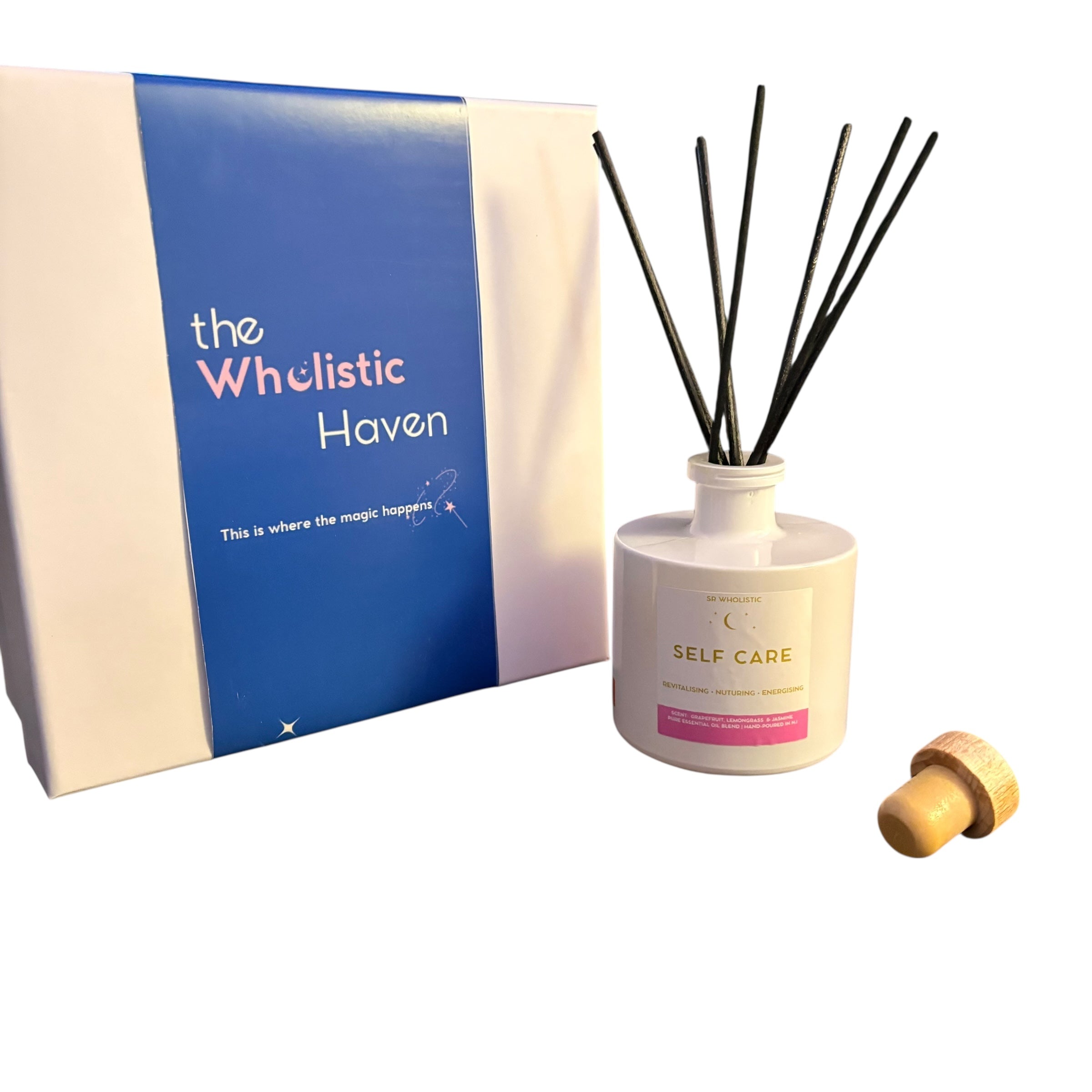 Self Care Reed Diffuser – Jasmine, Grapefruit & Lemongrass | 200ml