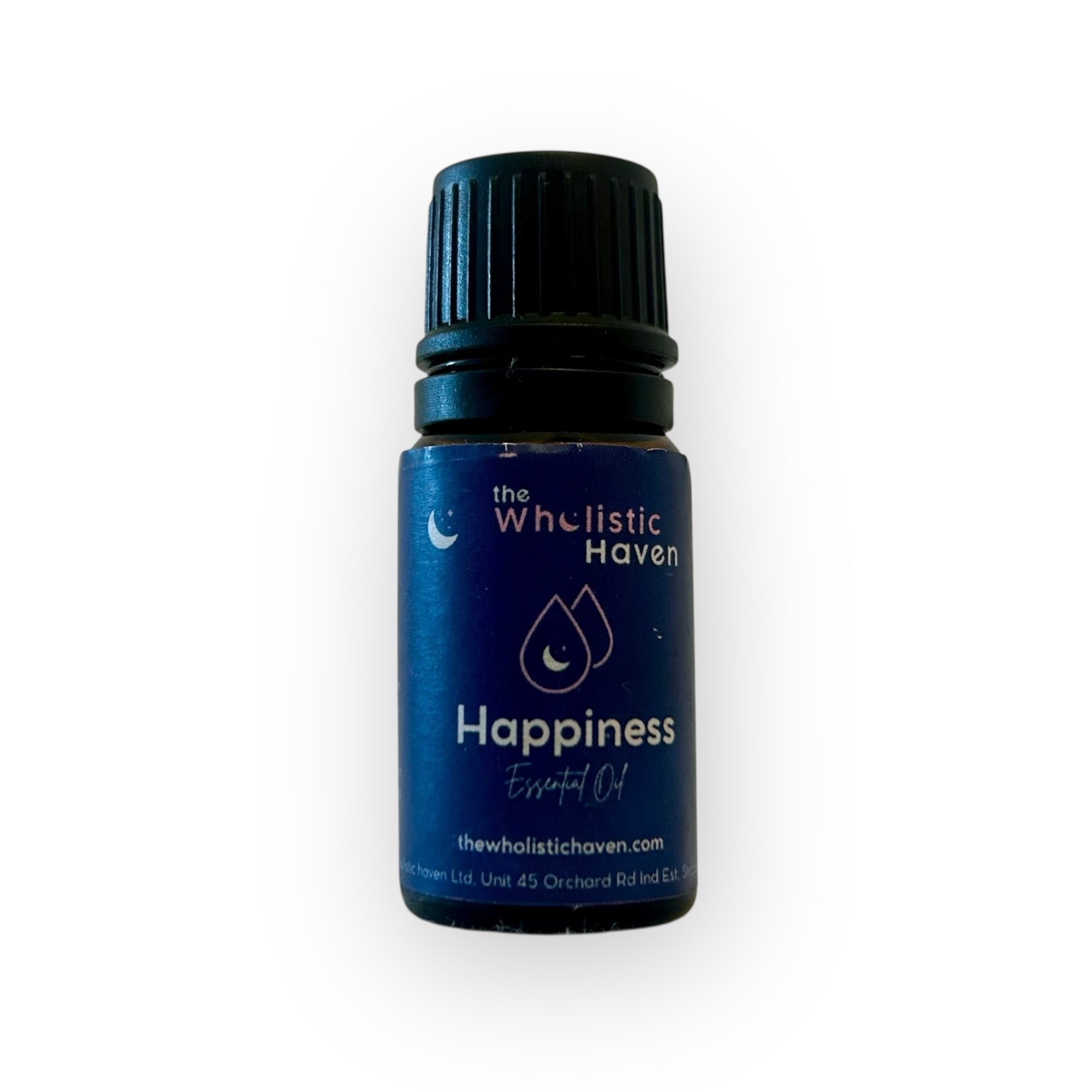 Happiness Essential Oil Blend – Jasmine, Orange, Lemongrass & Lavender | 10ml Mood boosting blend