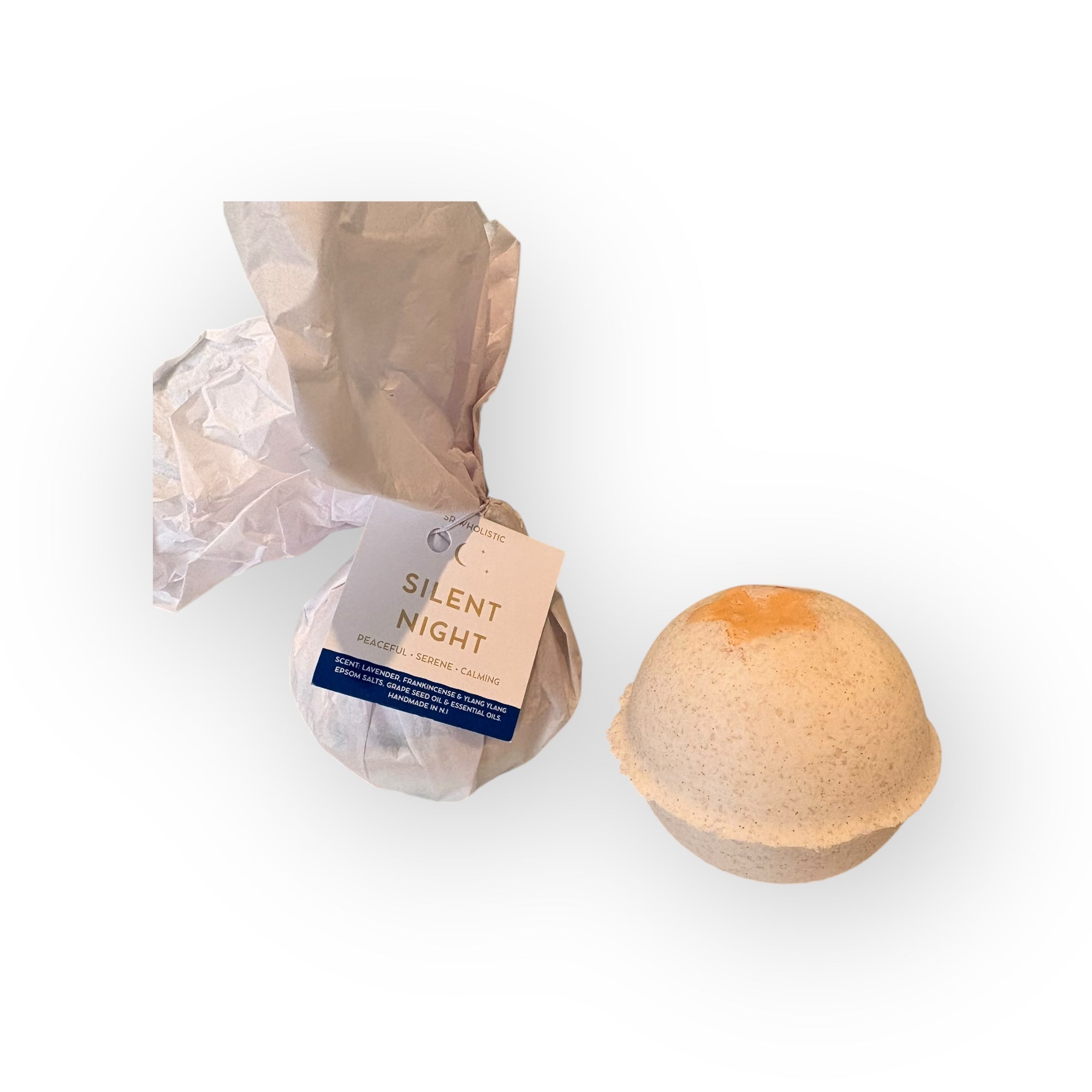 Silent Night - Candle, Bath bomb  Gift Set