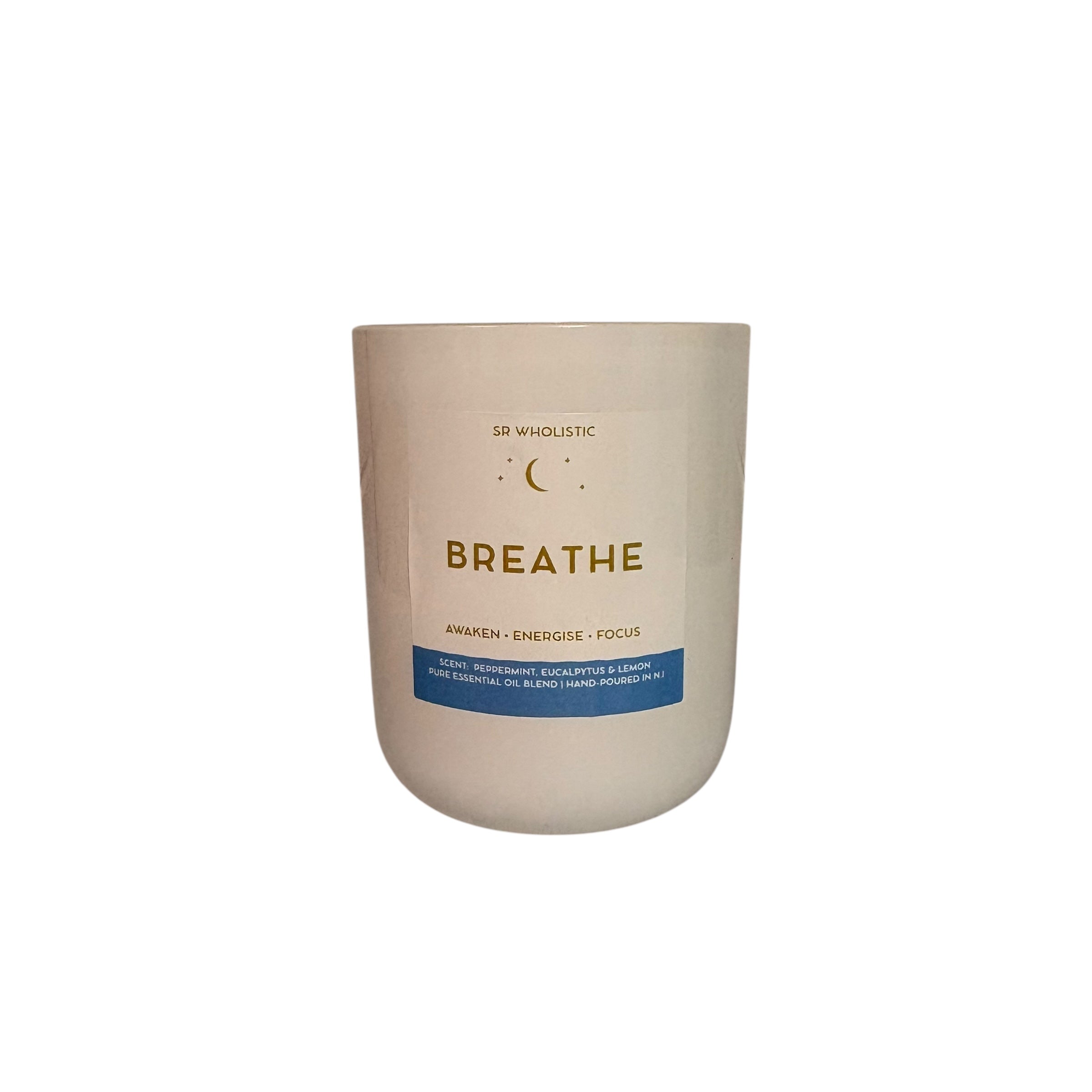 "Breathe" Aromatherapy Soy Wax Candle