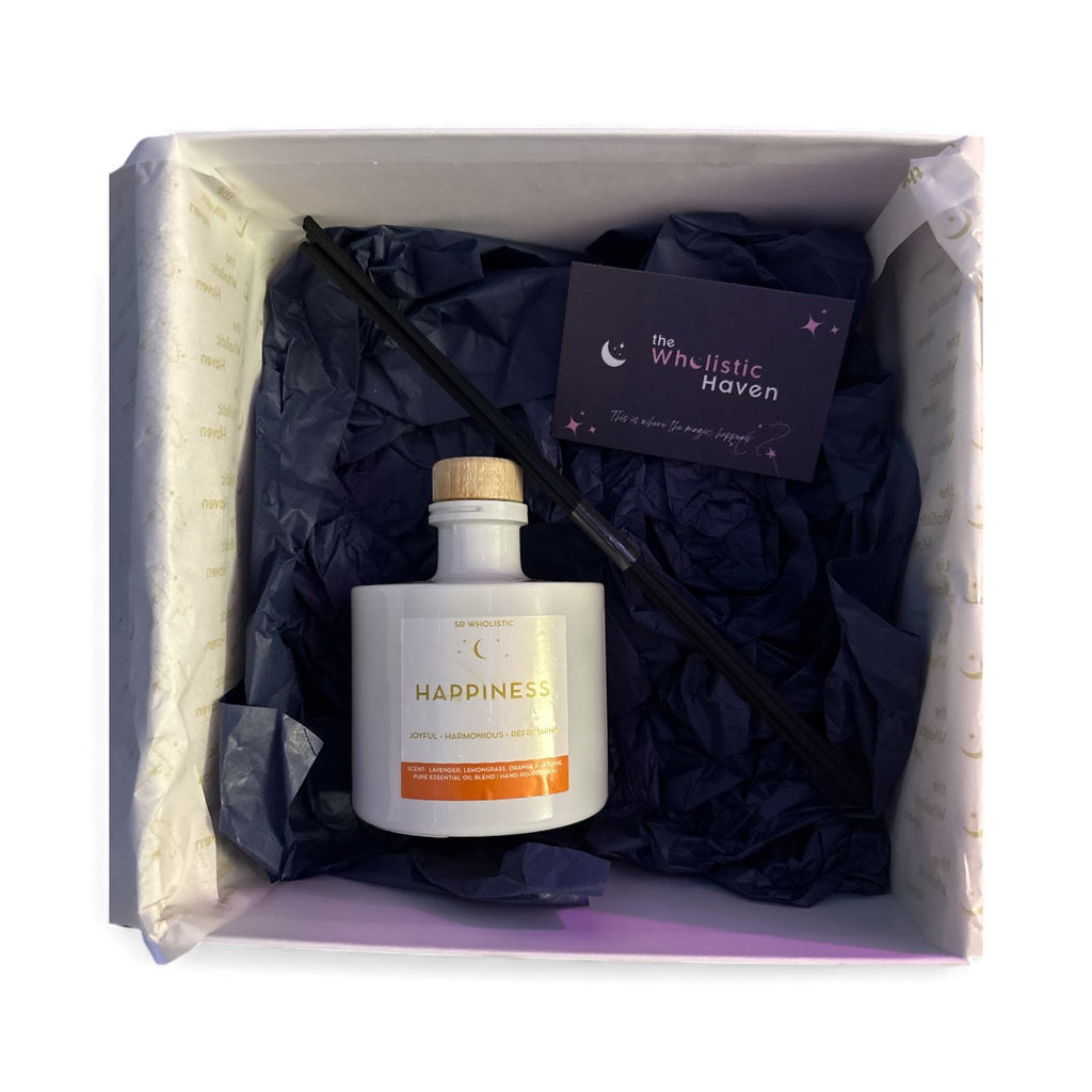 Happiness Reed Diffuser – Lemongrass, Jasmine, Orange & Lavender | 200ml