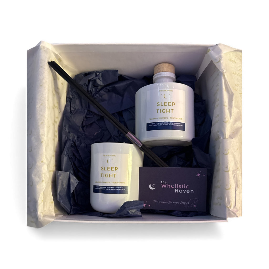 Sleep Tight Candle & Diffuser in box