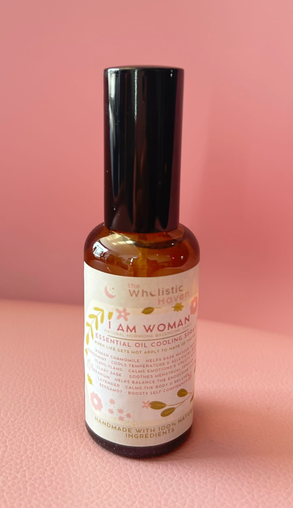 SRW "I am Woman" Aromatherapy Cooling Spray